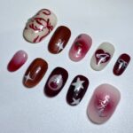 💅 Set Kuku Palsu - Sweetberry Romance Edition